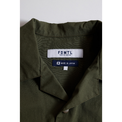 FDMTL FA26SH26C-KH  ZIP KYTE S/S SHIRT