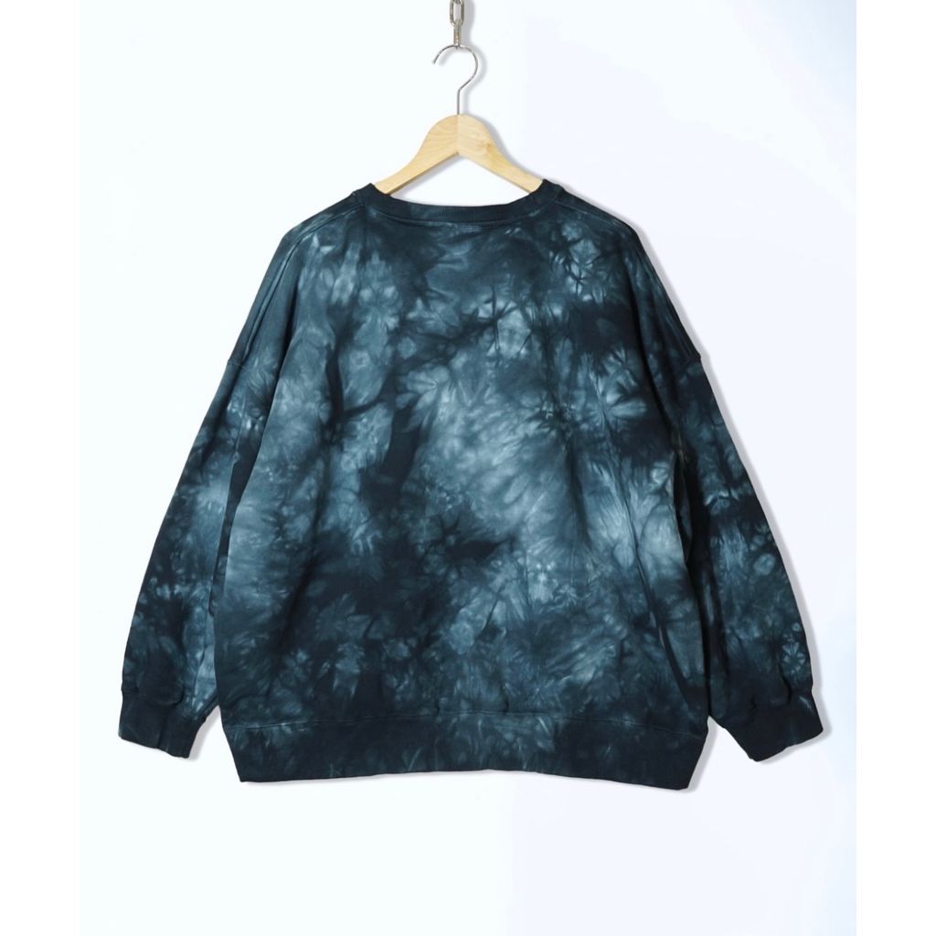 ANDFAMILYS Tie-dye CN Sweat-Kicked Bunny-