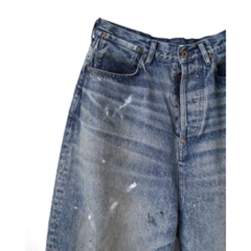 refomed FRESH MAN DENIM WIDE PANTS "PAINT"