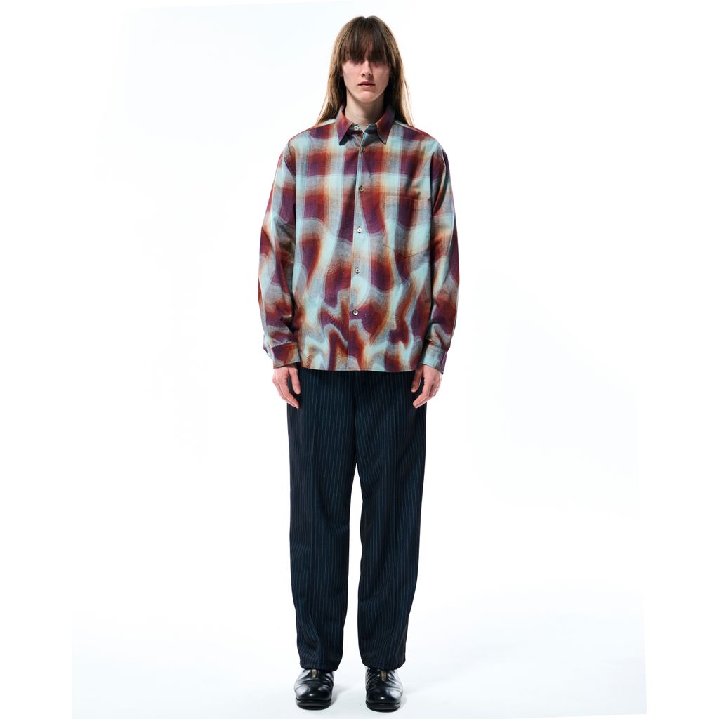 TOLQ Melt Graphic Printed Regular Collar Shirt