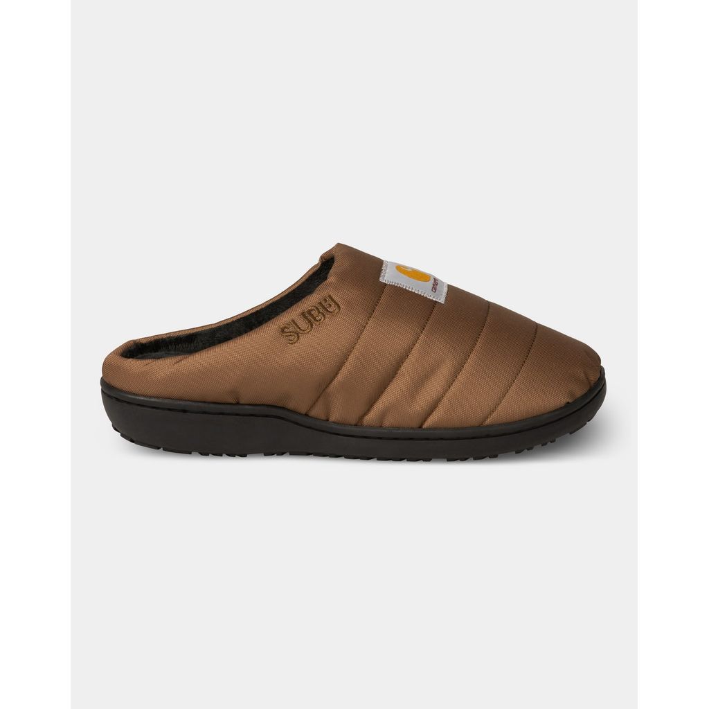 CARHARTT WIP Subu x Carhartt WIP Cordura® Slippers – MAROON WEBSTORE