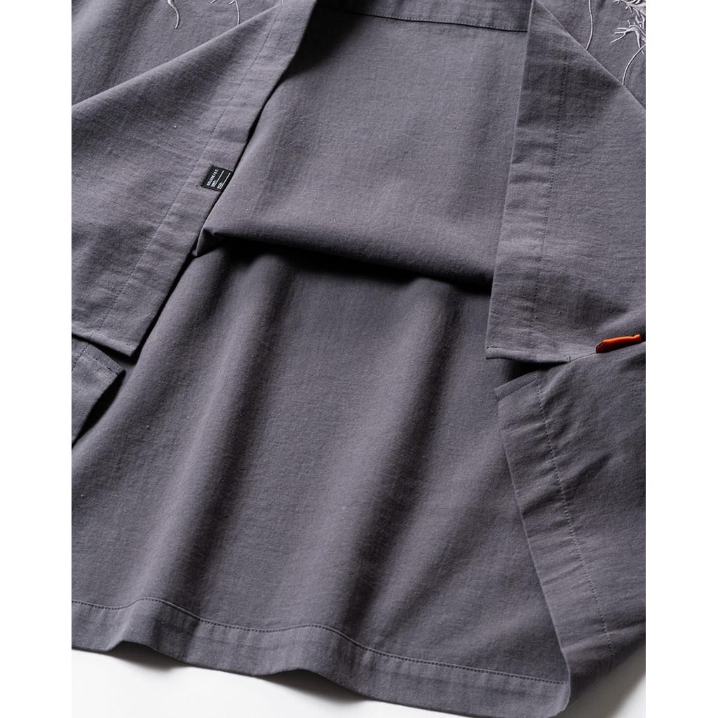TIGHTBOOTH FLANNEL SKIPPER SHIRT - TIGHTBOOTH x DELUXE