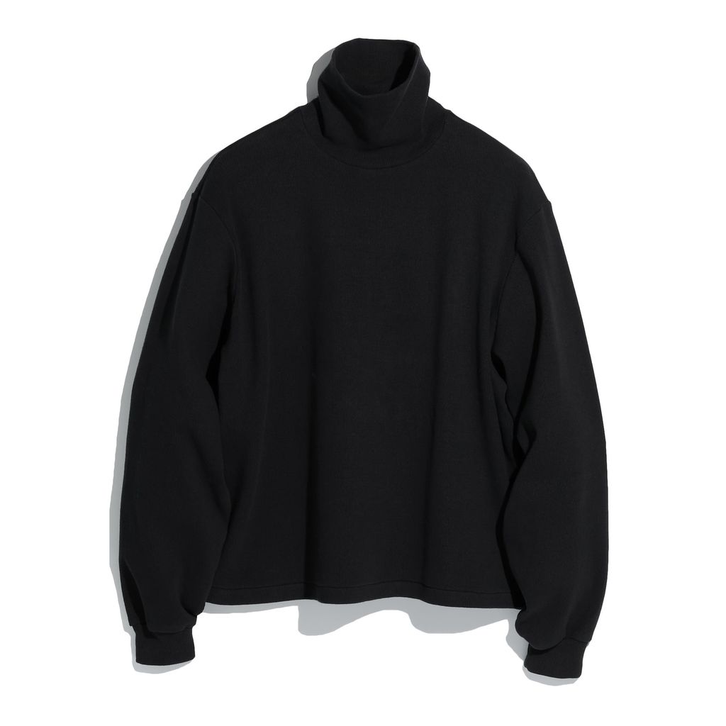 FOUNDOUR MOCK NECK LONG SLEEVE SHIRT