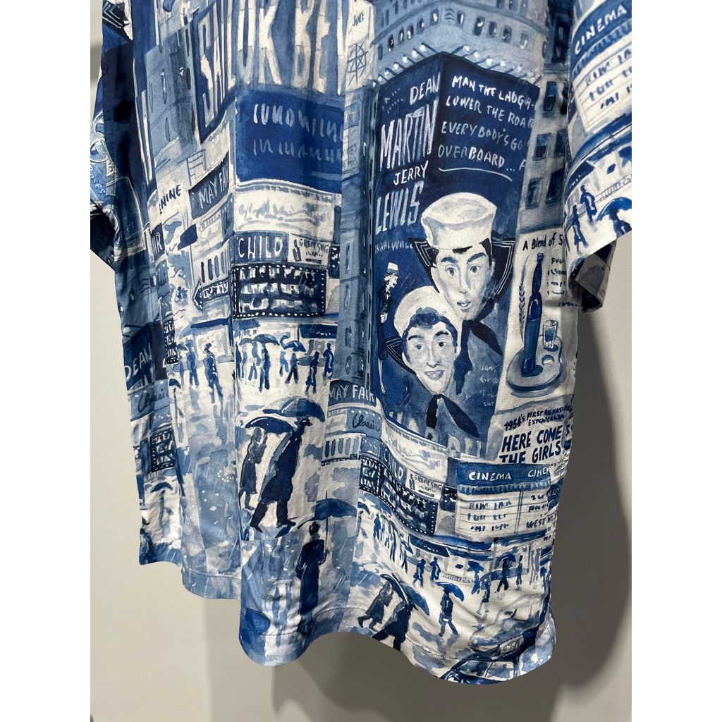 PORTER CLASSIC ALOHA SHIRT TIMES SQUARE