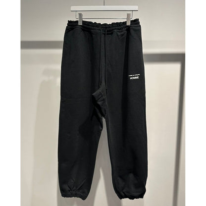COMME des GARCONS HOMME CdG HOMME LOGO SWEAT PANTS（BLACK）
