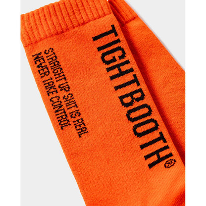TIGHTBOOTH LABEL LOGO SOCKS