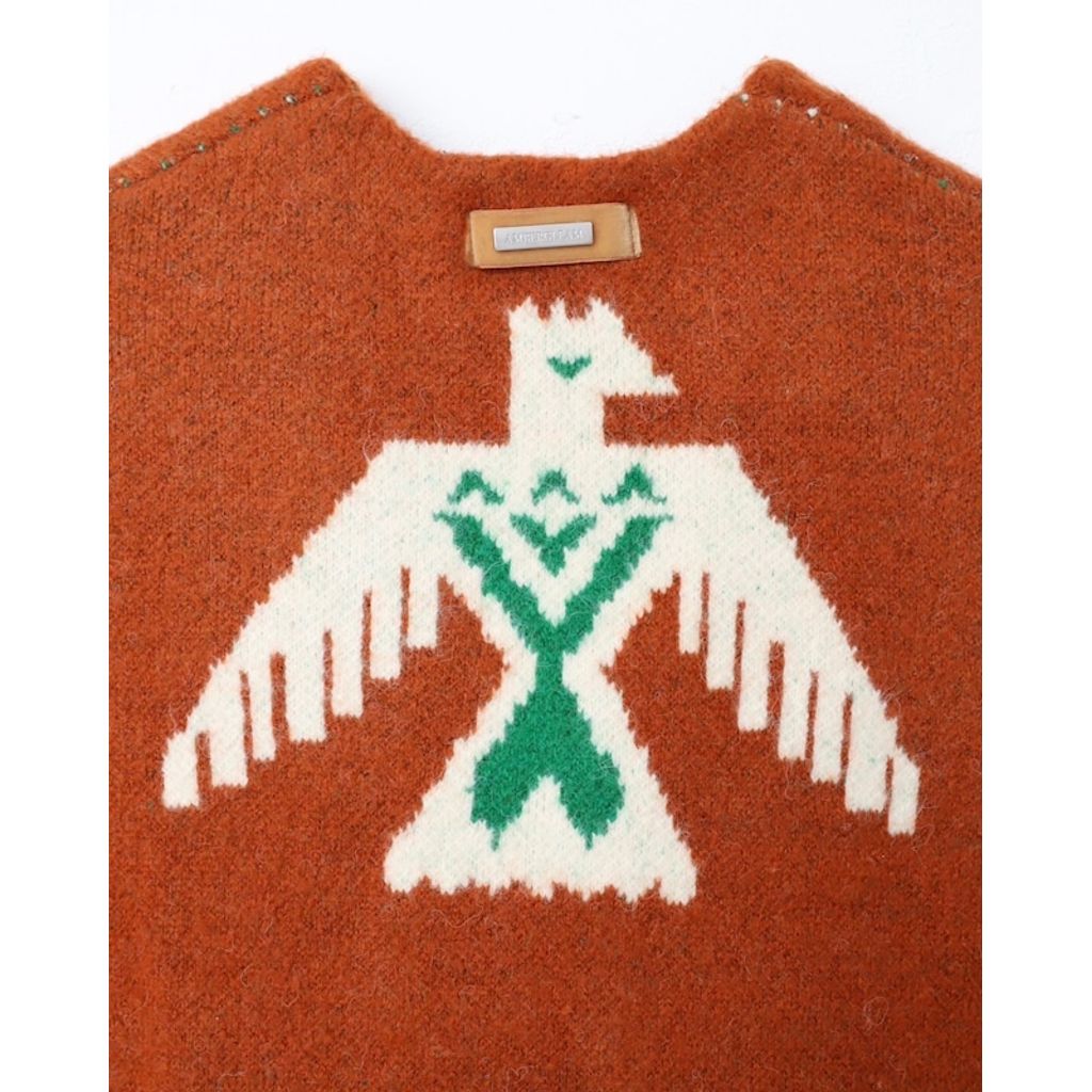 AMBERGLEAM CHIMAYO Knit Vest – MAROON WEBSTORE