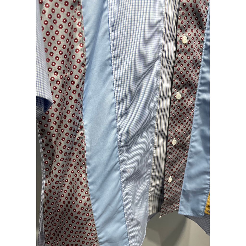 COMME des GARCONS HOMME パッチワーク MIXシャツ