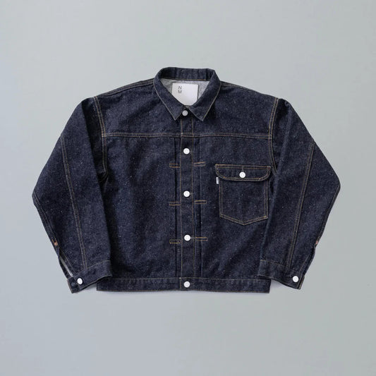 New Manual #001 T-BACK DENIM JACKET ONE-WASHED