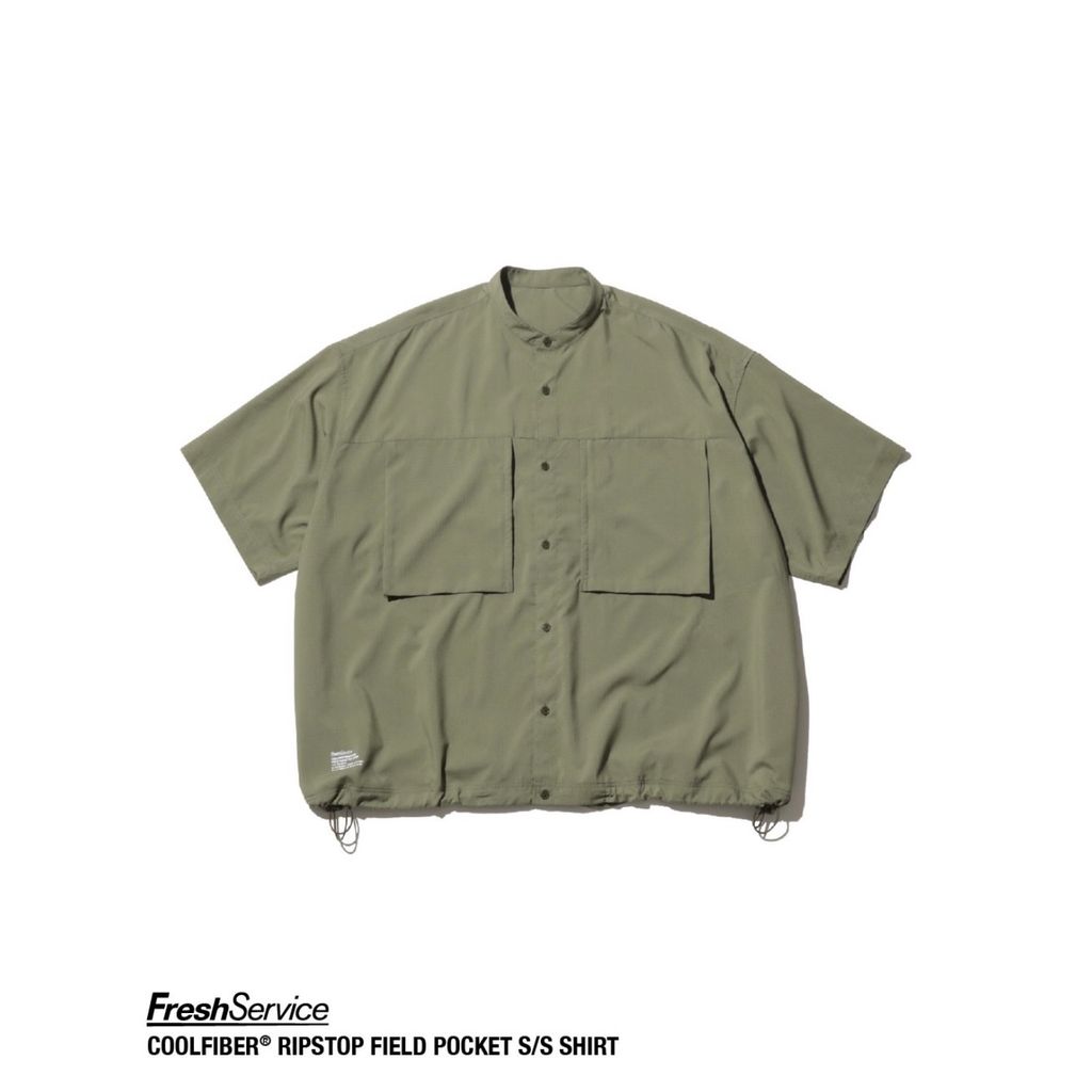 FreshService "COOLFIBER® RIPSTOP FIELD POCKET S/S SHIRT"