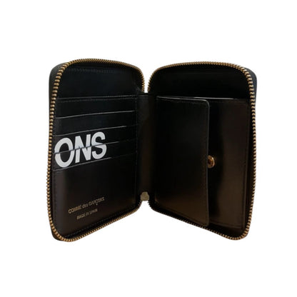 Wallet COMME des GARCONS Huge Logo （Black）