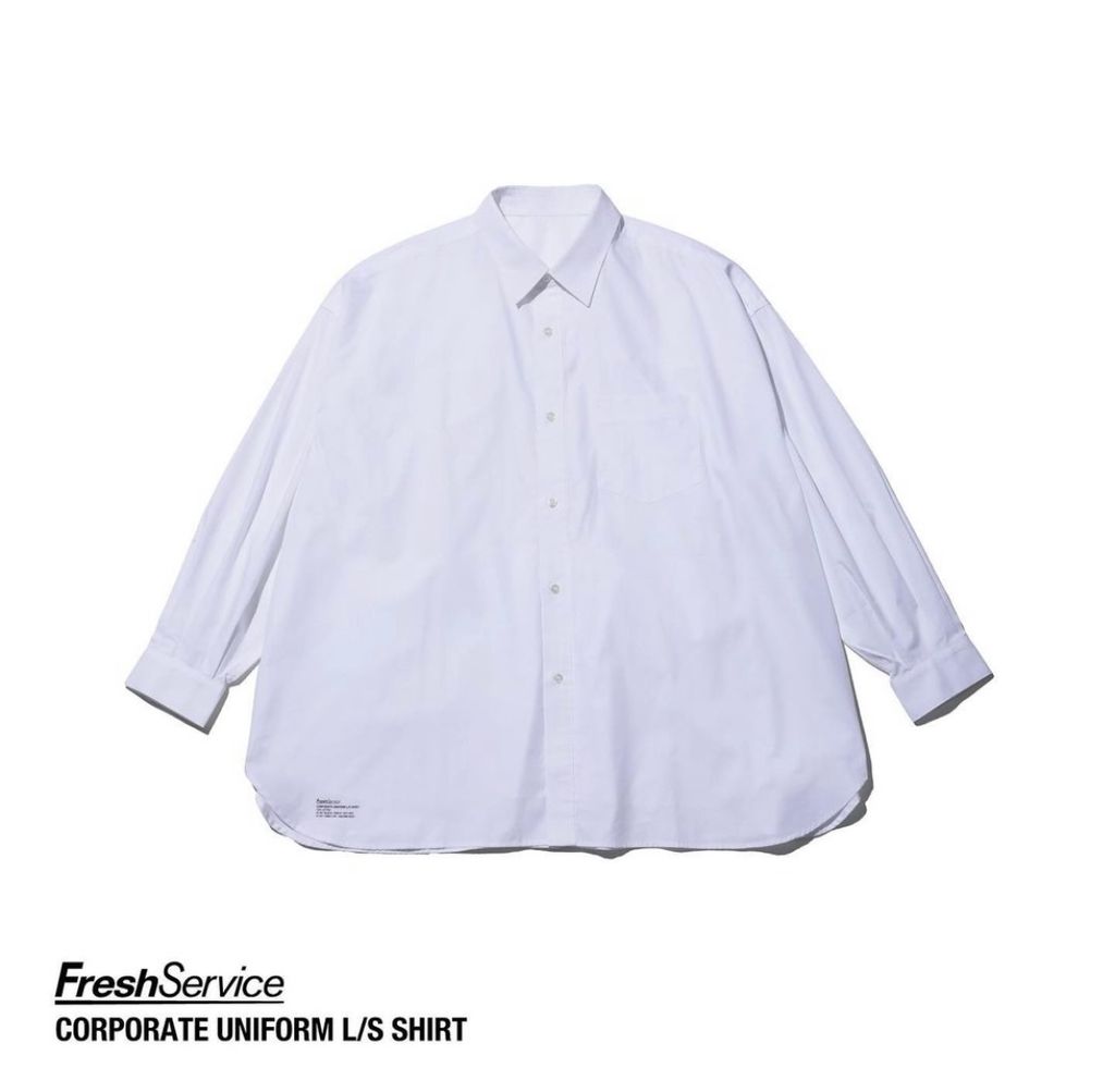 FreshService "CORPORATE UNIFORM L/S SHIRT"