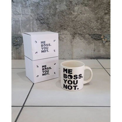※送料無料対象外品 VOO VOOMUG「ME BOSS YOU NOT」