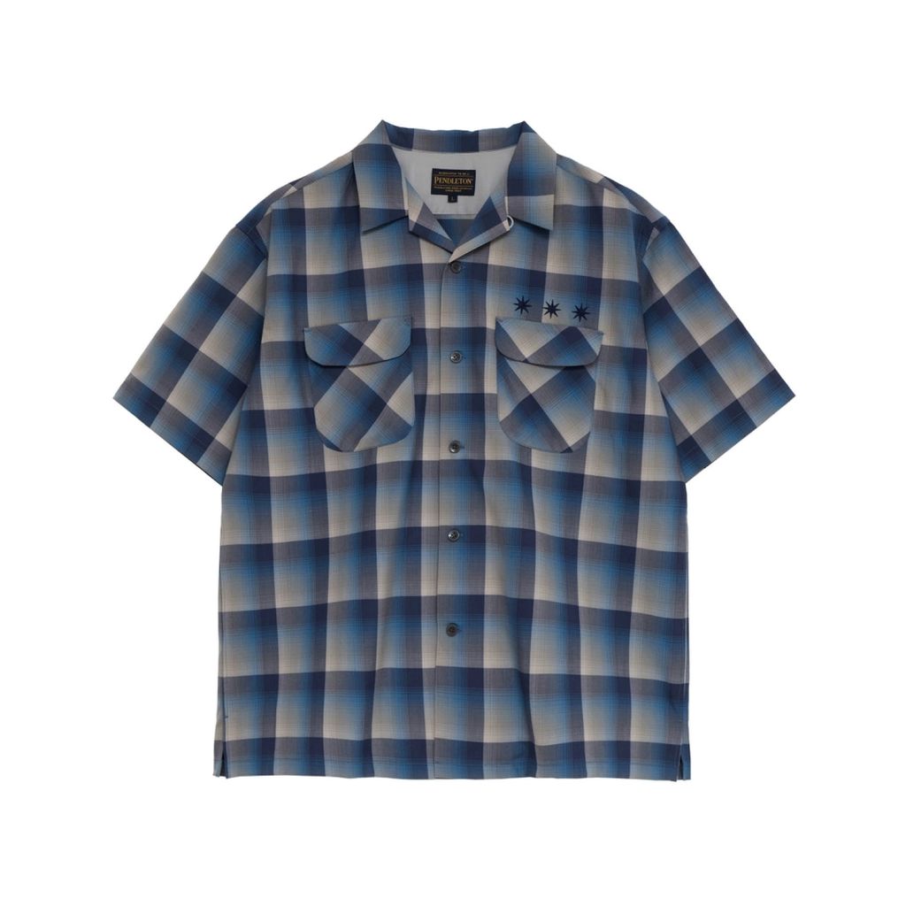 GDC × PENDLETON / Open Collar Shirt S/S