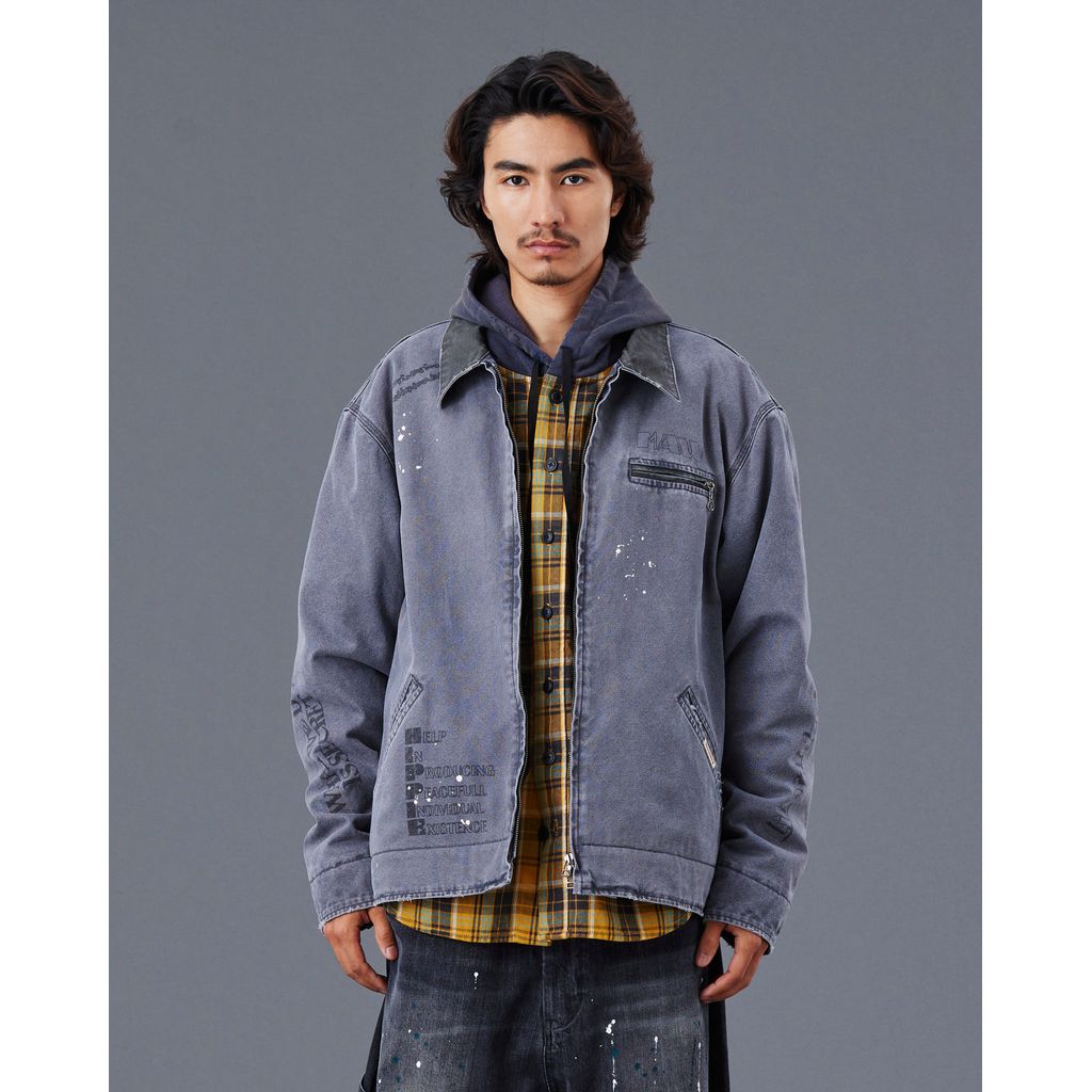 Liberaiders GARMENT DYED WORK JACKET