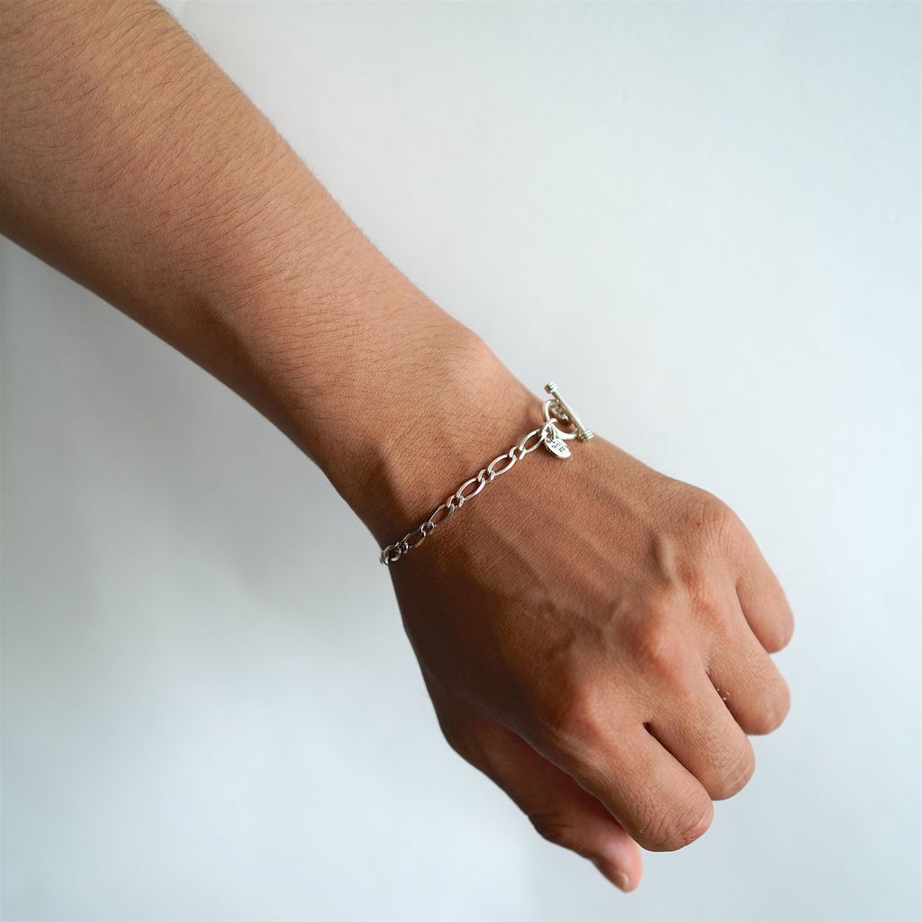 XOLO JEWELRY  Oval Mutual Link Bracelet 4mm-19cm
