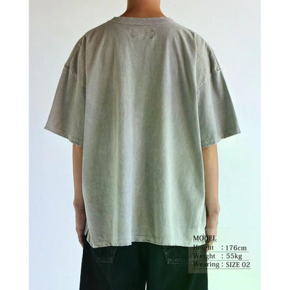 ANACHRONORM PIGMENT DYED POCKET S/S T-S
