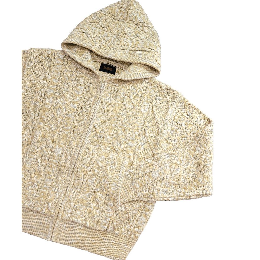 VOO F.Z.P MIX KNIT JACKET