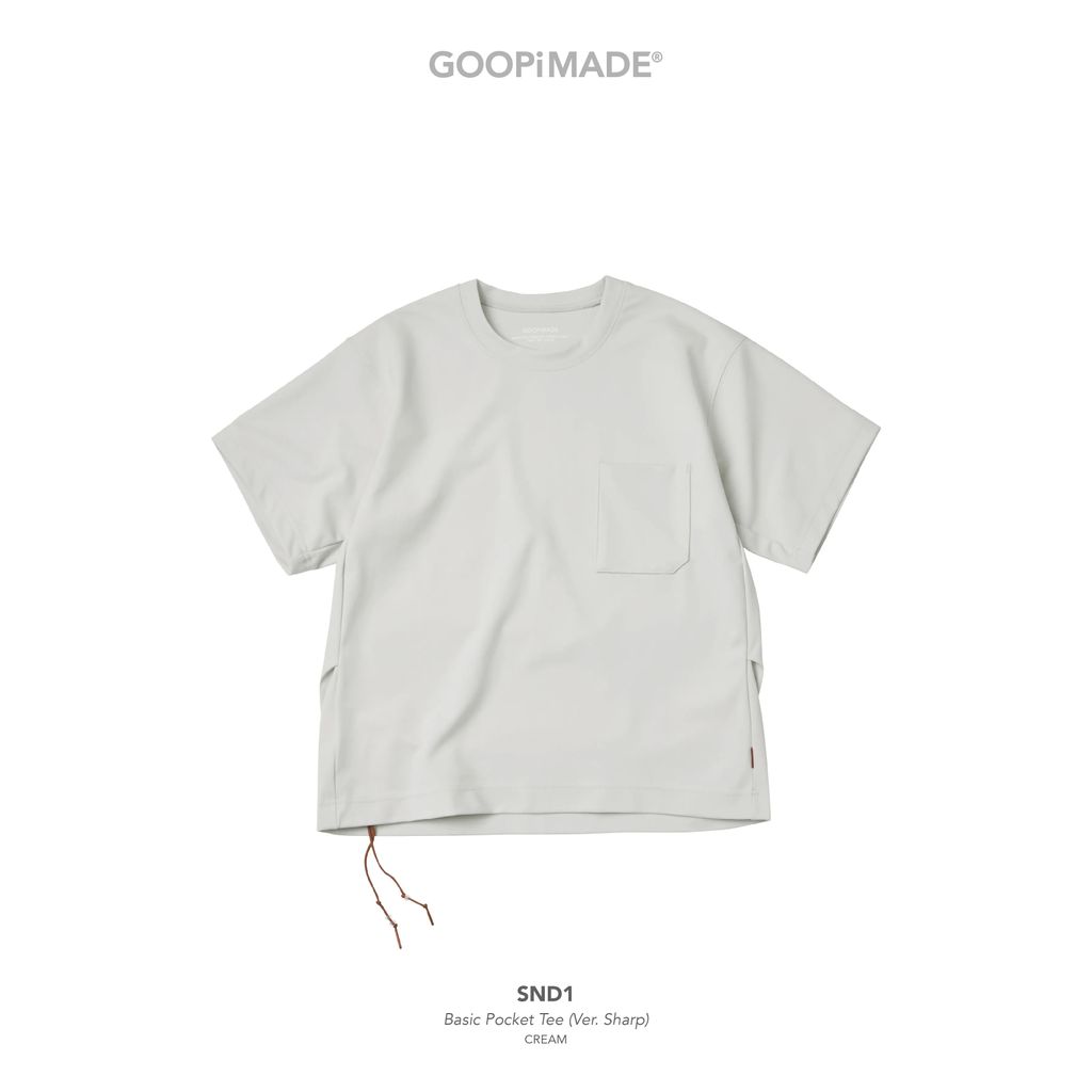GOOPiMADE SND1 - Basic Pocket Tee (Ver. Sharp)