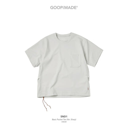 GOOPiMADE SND1 - Basic Pocket Tee (Ver. Sharp)