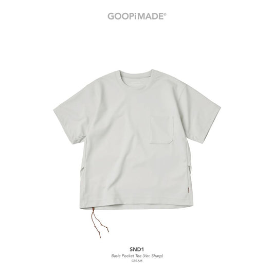 GOOPiMADE SND1 - Basic Pocket Tee (Ver. Sharp)