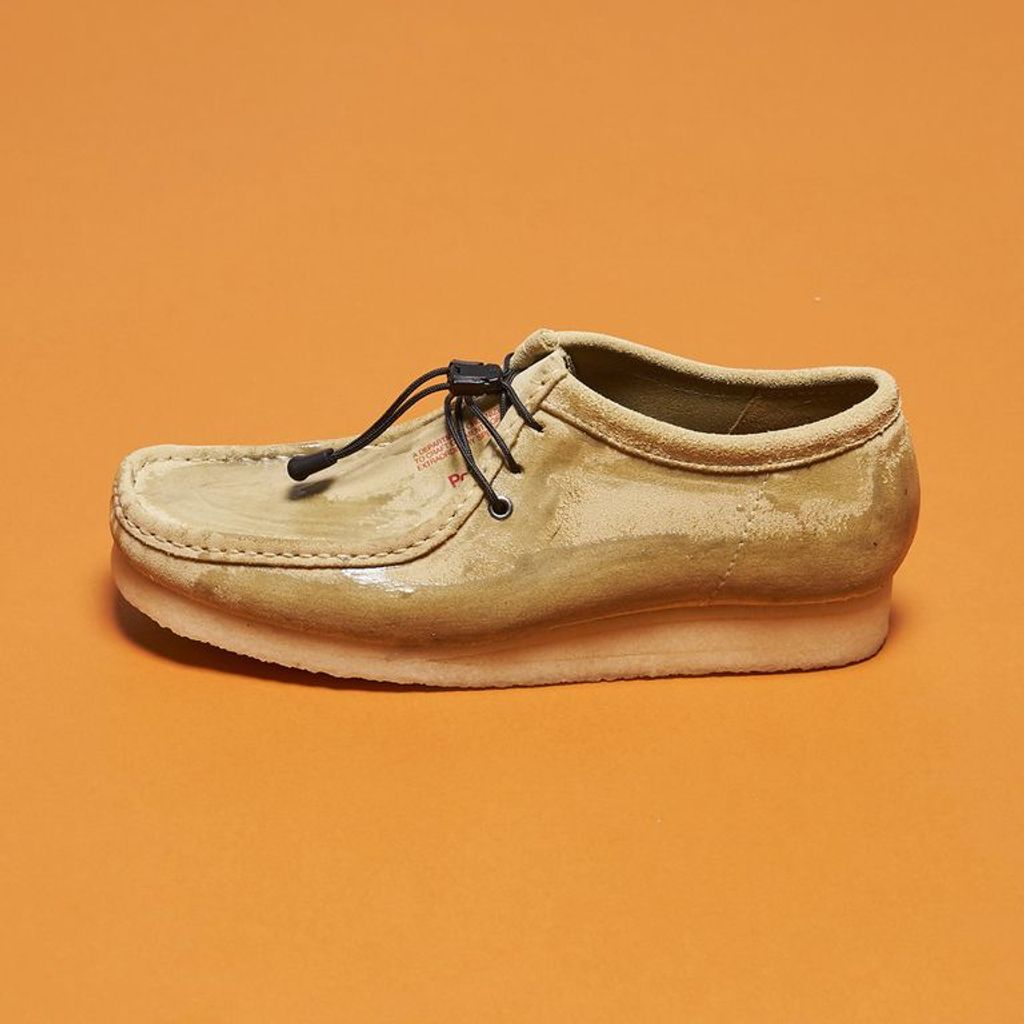 POLIQUANT × CLARKS / POLIQUANT THE WALLABEE "BEAUTIFICATION OVER TIME"