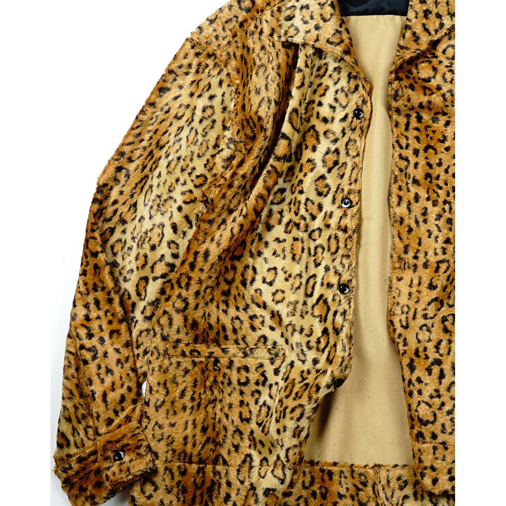 ANDFAMILYS Rayon Leopard Shaket