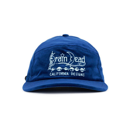 BRAIN DEAD  Velveteen Curved Front 6 Panel Hat