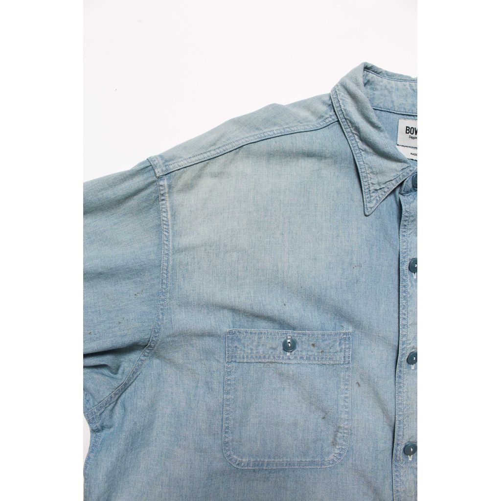 BOWWOW SKETCH ZOMBOO USN CHAMBRAY SHIRT AGED