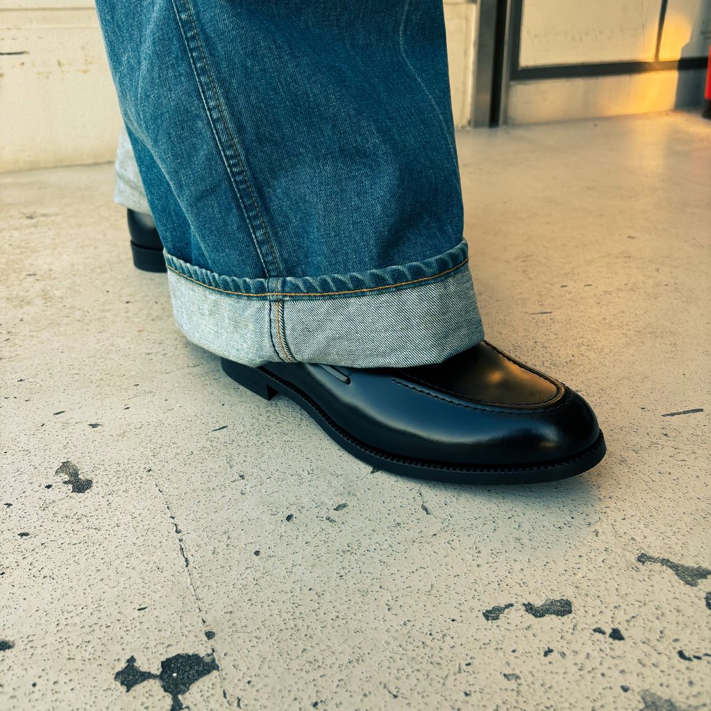 KENFORD MENS TASSEL LOAFERS / BLACK