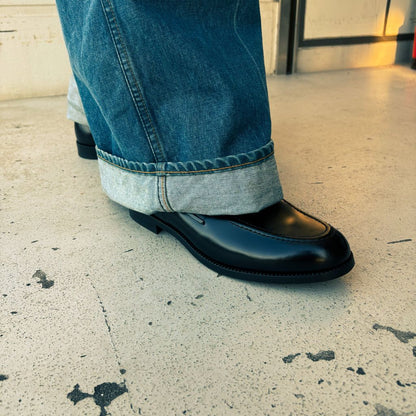 KENFORD MENS TASSEL LOAFERS / BLACK