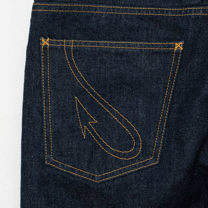 RATS DARK INDIGO DENIM PANTS RIGID