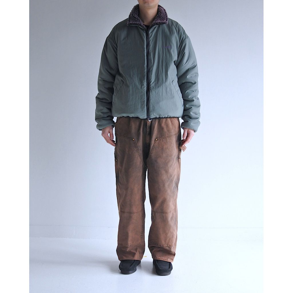 ANACHRONORM REVERSIBLE BOA JACKET PURPLE