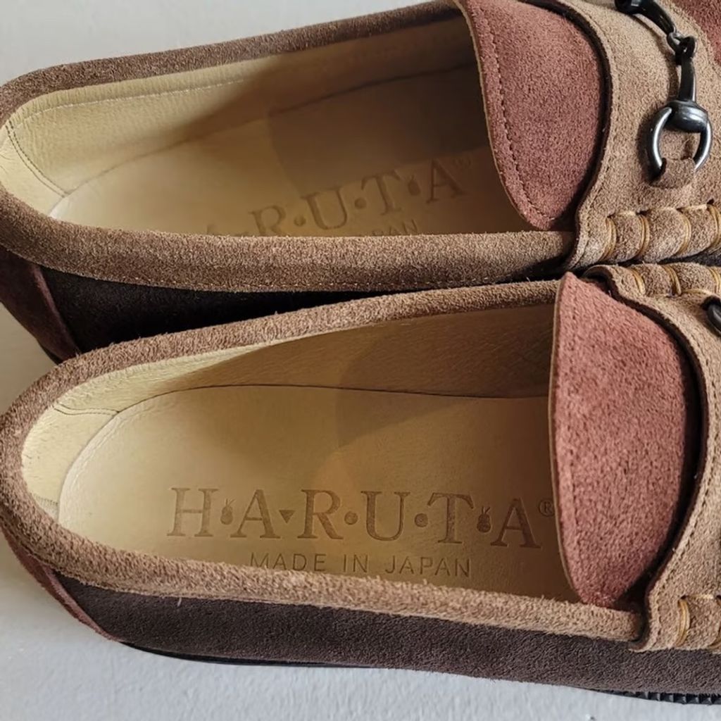VOO CRAZY LOAFER by HARUTA BROWN COMBO