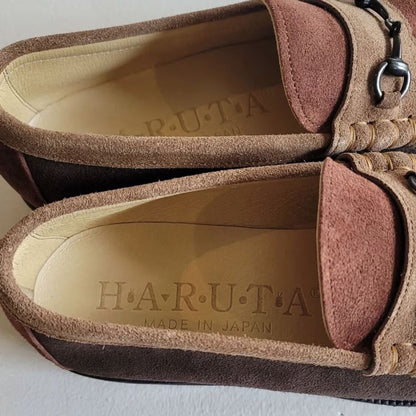 VOO CRAZY LOAFER by HARUTA BROWN COMBO