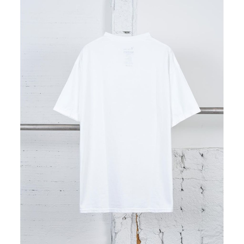 Y's for men × masses ROUND BODY SHORT SLV A/ BULLET