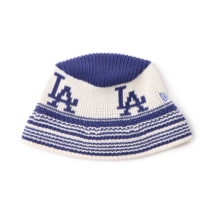 NEW ERA ニットバケット ロサンゼルスドジャース インディゴブルー/クローム 14667669