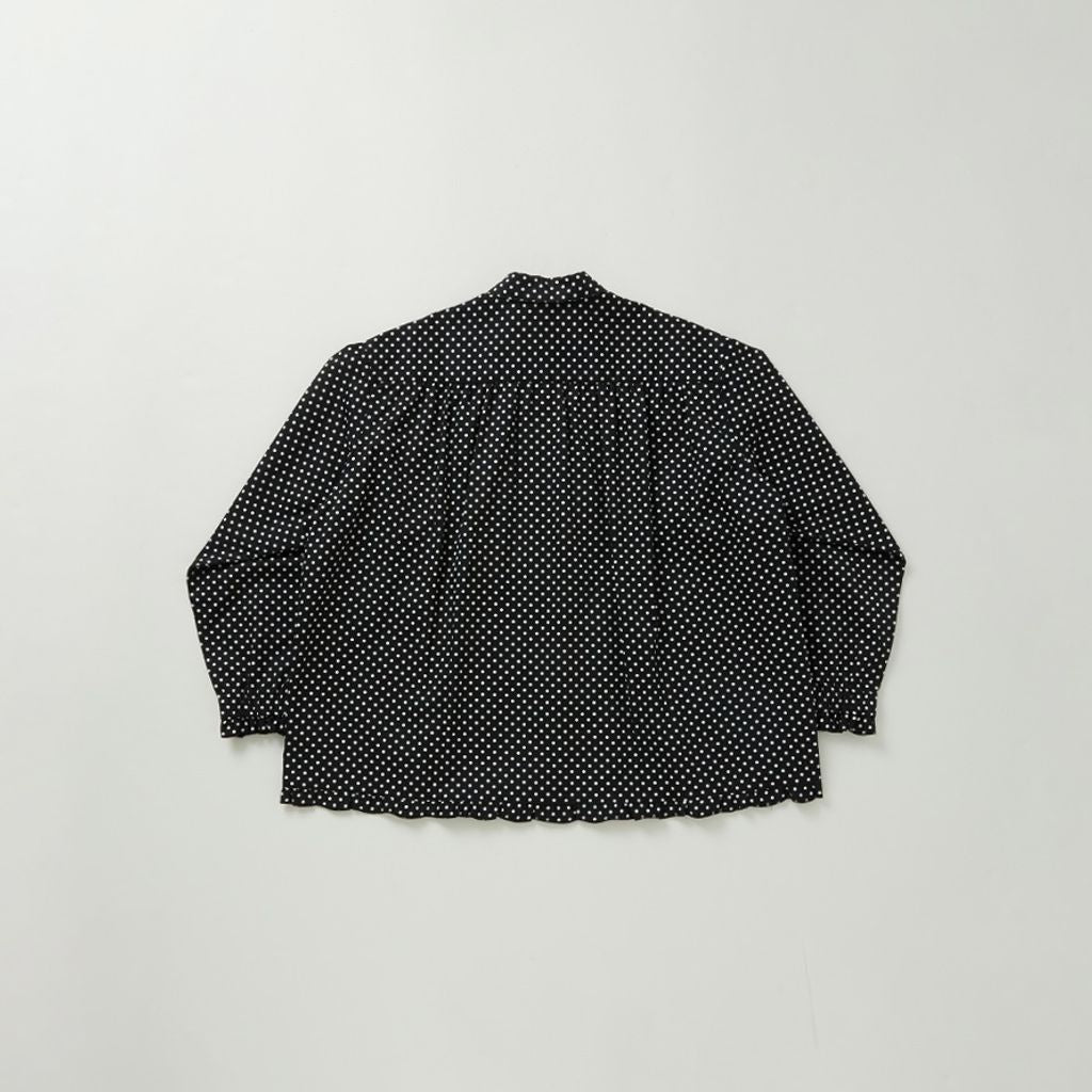 NICK GEAR Dot Gather shirt