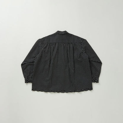 NICK GEAR Dot Gather shirt