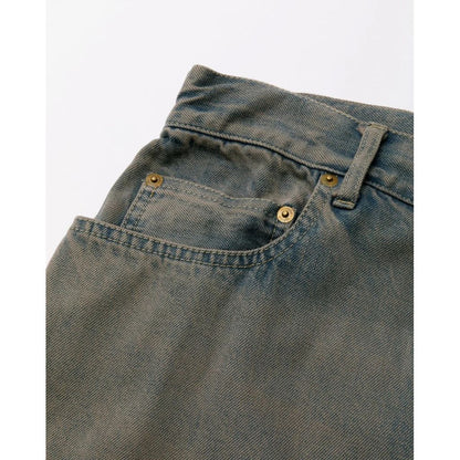 beautiful people double-end selvedge denim pants gradation