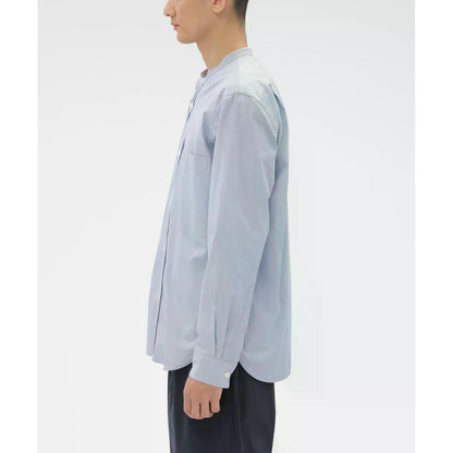 MARGARET HOWELL COTTON HAIRLINE STRIPE SHIRT