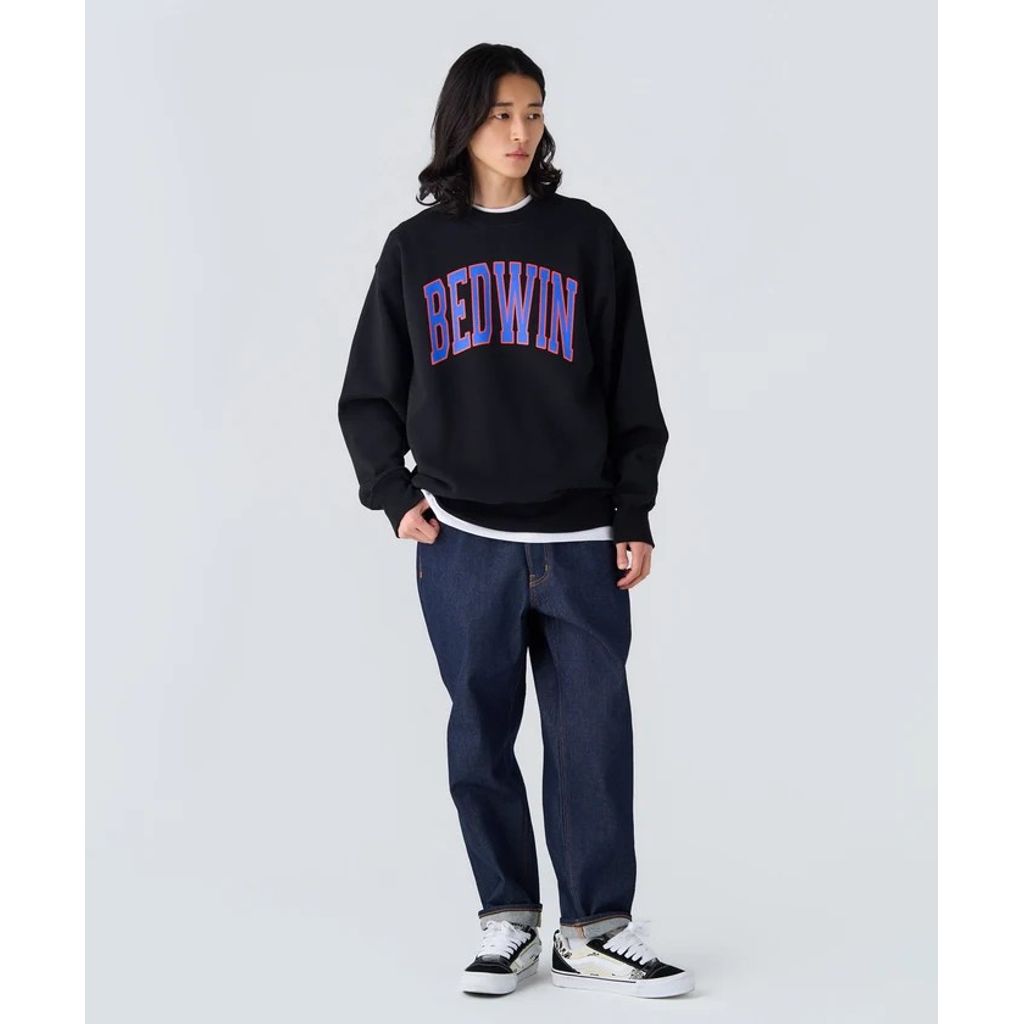 BEDWIN & THE HEARTBREAKERS L/S VARSITY SWEATSHIRT "Varsity"