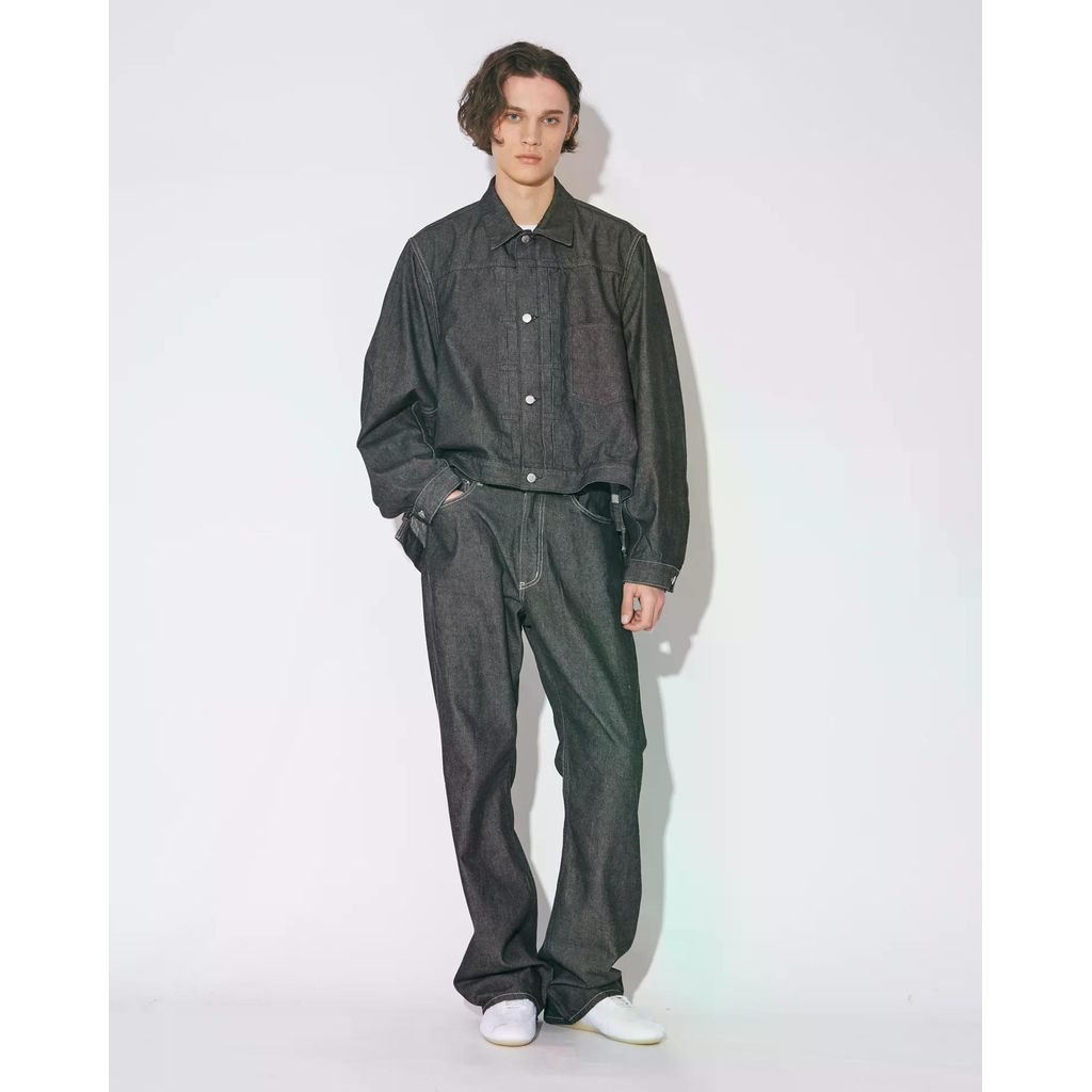 beautiful people double-end left hand twill denim blouson