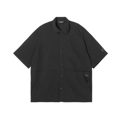 DESCENTE ALLTERRAIN（デサント オルテライン）【81】ウーブンハーフスリーブシャツ