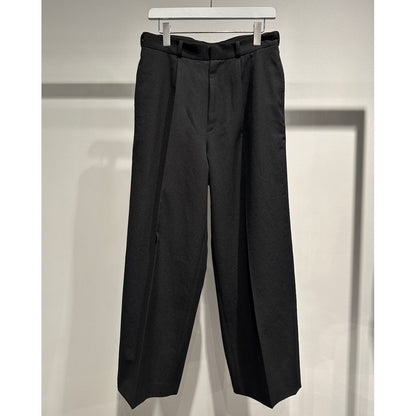 Wool Gabardine Trousers