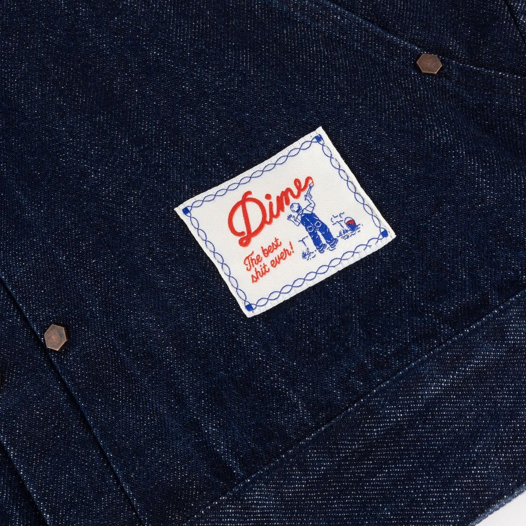 Dime Pleated Denim Jacket