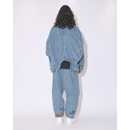 beautiful people Lee double-end denim riders/work blouson