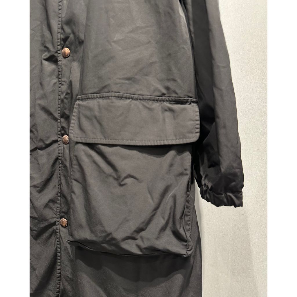 COMME des GARCONS HOMME ESTEL SINGLE COAT OVER DYE（BLACK）