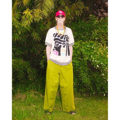 AMBERGLEAM Cotton Art Summer Knit