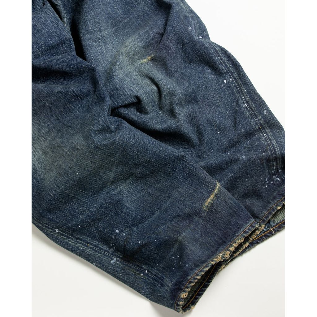 ANACHRONORM AN401 HARD REMAKED REGULAR TAPERED 5P PANTS INDIGO (REMAKE)